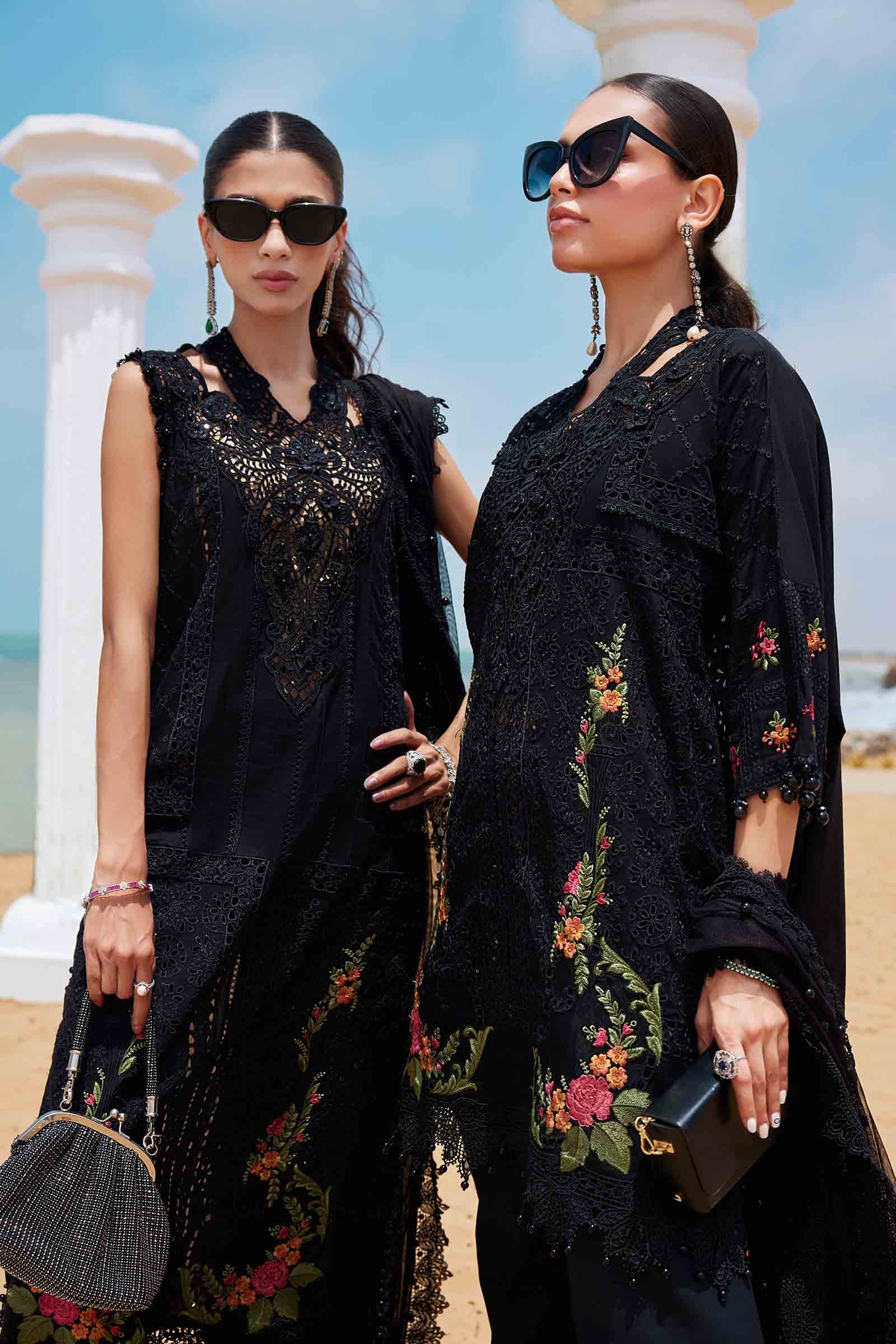 3 Piece Unstitched Embroidered Lawn Suit | EID LAWN-25-01